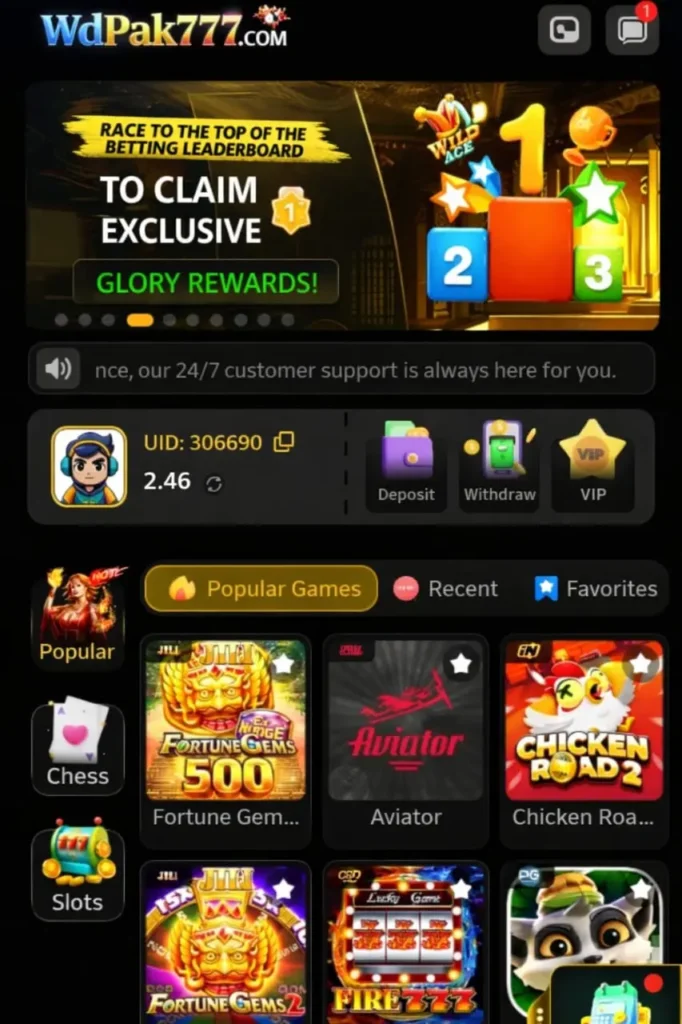 WDPAK 777Game